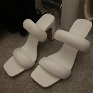 Primark Chic White Heeled Sandals